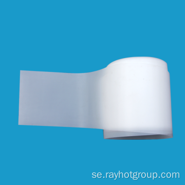 Resistent nonstick isolering rullande vit ptfe -film